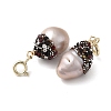Natural Baroque Pearl Pendant Decorations PEAR-M012-06G-2