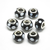 Handmade Lampwork European Beads LAMP-Q029-07-1