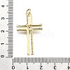 Brass Micro Pave Cubic Zirconia Pendants KK-Z100-26G-3