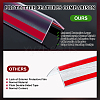 10Pcs PVC Self-adhesive Anti-collision Strips AJEW-OC0016-14C-4