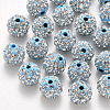 Pave Disco Ball Beads RB-R058-10D-1