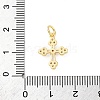 Brass Micro Pave Cubic Zirconia Pendants KK-S510-33G-02-3