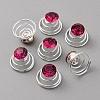 Fashion Iron Spirl Coils Hair Clip OHAR-WH0021-15I-2