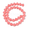 Synthetic Coral Beads Strands CORA-L044-A18-2