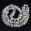 Electroplate Glass Beads Strand EGLA-S188-22-B03-5