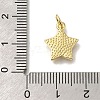 Brass Micro Pave Cubic Zirconia Pendants KK-R002-07G-3