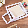 3 Stes 3 Styles Plastic Cross Stitch Embroidery Hoops DIY-CP0012-44B-3