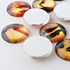 Half Round Love Dusk Photo Glass Dome Cabochons GGLA-A002-20mm-HH-3