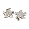 Non-Tarnish 304 Stainless Steel Charms STAS-I307-518P-2