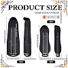 3Pcs 3 Styles DIY Rulers Kits AJEW-FG0003-86-2