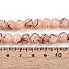 Baking Paint Glass Beads X1-DGLA-N010-8mm-02-4