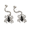 Halloween Alloy Tassels Studs Earrings EJEW-K274-01P-1