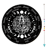 CREATCABIN 1Pc Chakra Gemstones Dowsing Pendulum Pendants FIND-CN0001-15E-1