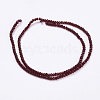 Transparent Glass Beads Strands GLAA-F078-B03-2