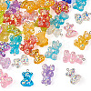 Yilisi 60Pcs 2 Style Electroplate Transparent Resin Pendants CRES-YS0001-01-14