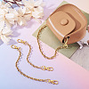 3Pcs 3 Styles 304 Stainless Steel Cable Chain Bag Extender Chains FIND-TA00001-6