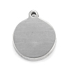 Tarnish Resistant 304 Stainless Steel Pendant Rhinestone Settings STAS-F287-49P-2