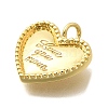 Brass Charms KK-S508-41G-01-2