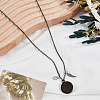 304 Stainless Steel Perfume Bottle Pendants Necklaces NJEW-DR00021-3