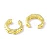 Brass Cuff Earrings for Women EJEW-I305-39G-2