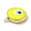 Handmade Evil Eye Lampwork Pendants LAMP-F026-05D-4