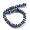 Natural Blue Spot Jasper Beads Strands G-P559-A15-01-3