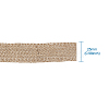 Braided Burlap Ribbon OCOR-TAC0001-01A-9