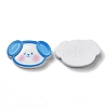 Cute Cartoon Animal Opaque Resin Cabochons RESI-C034-05D-1