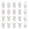 20Pcs 2 Styles Silicone Ear Nuts FIND-TA0001-47D-2