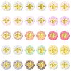 60Pcs 12 Colors Transparent Spray Painted Glass Beads GLAA-CJ0001-85-1