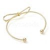 Infinity Brass Cuff Bangles BJEW-D039-37A-G-3