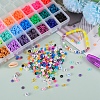 DIY Polymer Clay Beads Jewelry Set Making Kit DIY-SZ0005-89-5