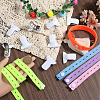 5Pcs 5 Colors Polyester Clothes Organizer Elastic Bands FIND-CN0001-67B-3