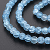 Crackle Glass Beads Strands X-GLAA-S192-D-006C-3