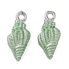 Brass with Enamel Charms KK-CBA61F8-01P-02-1