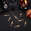 10Pcs Halloween Themed Brass Pendants KK-BBC0015-68C-4