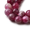Natural Jade Imitation Watermelon Tourmaline Beads Strands G-NH0006-A01-02-1-9