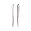 304 Stainless Steel Pendants X-STAS-T075-22F-P-1