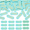 40Pcs PU Leather Craft Label Tags DIY-TADJ0001-22B-1