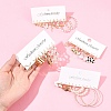 5 Sets 5 Colors Alloy Hoop Earring Sets EJEW-FS0001-23B-2
