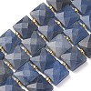 Natural Blue Aventurine Beads Strands G-F839-A08-01-2
