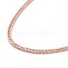 925 Sterling Silver Wheat Chains Necklace for Women STER-I021-02C-RG-2