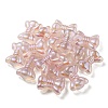 UV Plating Luminous Transparent Acrylic Beads OACR-P010-08B-3