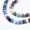Glass Beads Strands GLAA-T006-16D-3