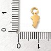 Ion Plating(IP) 304 Stainless Steel Enamel Charms STAS-G351-06G-01-3