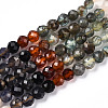 Natural & Synthetic Mixed Gemstone Beads Strands G-D080-A01-01-15-4