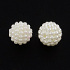 Acrylic Imitation Pearl Beads LS-MACR-R553-12mm-04-1