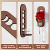 2 Sets 2 Styles Wall Hanging Terrarium Planter with Plastic Tube ODIS-GA0001-53B-4