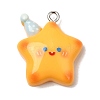 Opaque Resin Pendants RE-CBAAB56-03-1