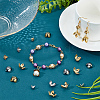 80Pcs 4 Style 304 Stainless Steel Bead Caps STAS-UN0045-92-2